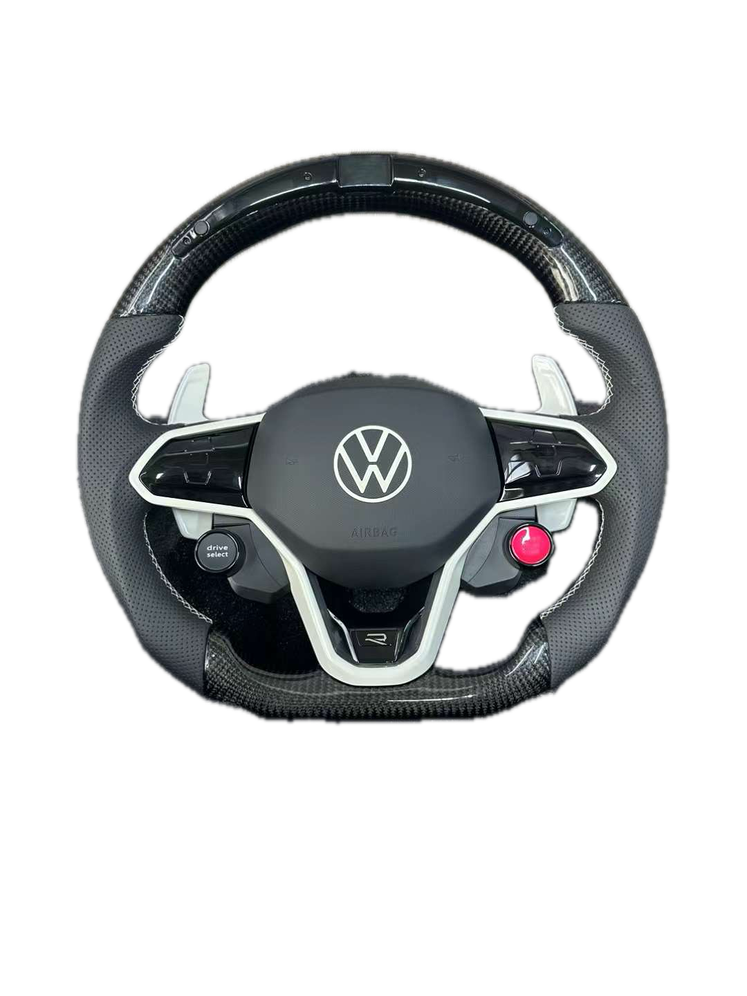 Volkswagen MK8 Golf Carbon Steering Wheel (Suits 2012+ Golf)