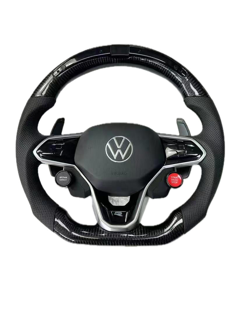 Volkswagen MK8 Golf Carbon Steering Wheel (Suits 2012+ Golf)