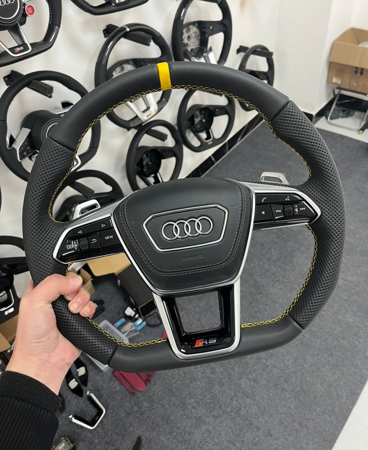 Audi New Style Steering Wheel