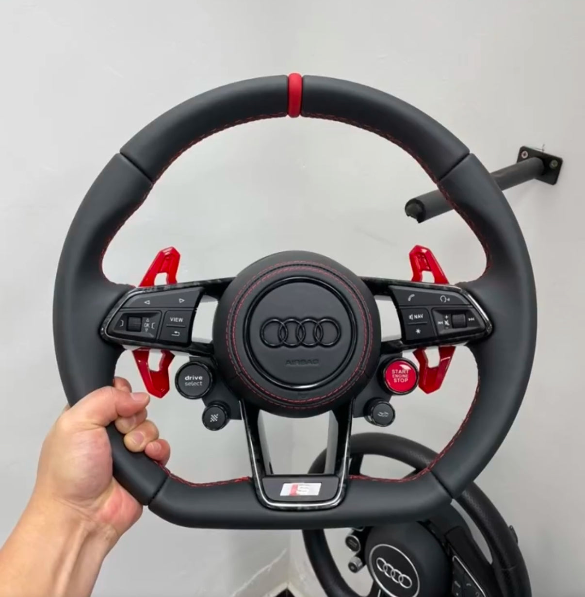 Audi Leather / Alcantara Steering Wheel