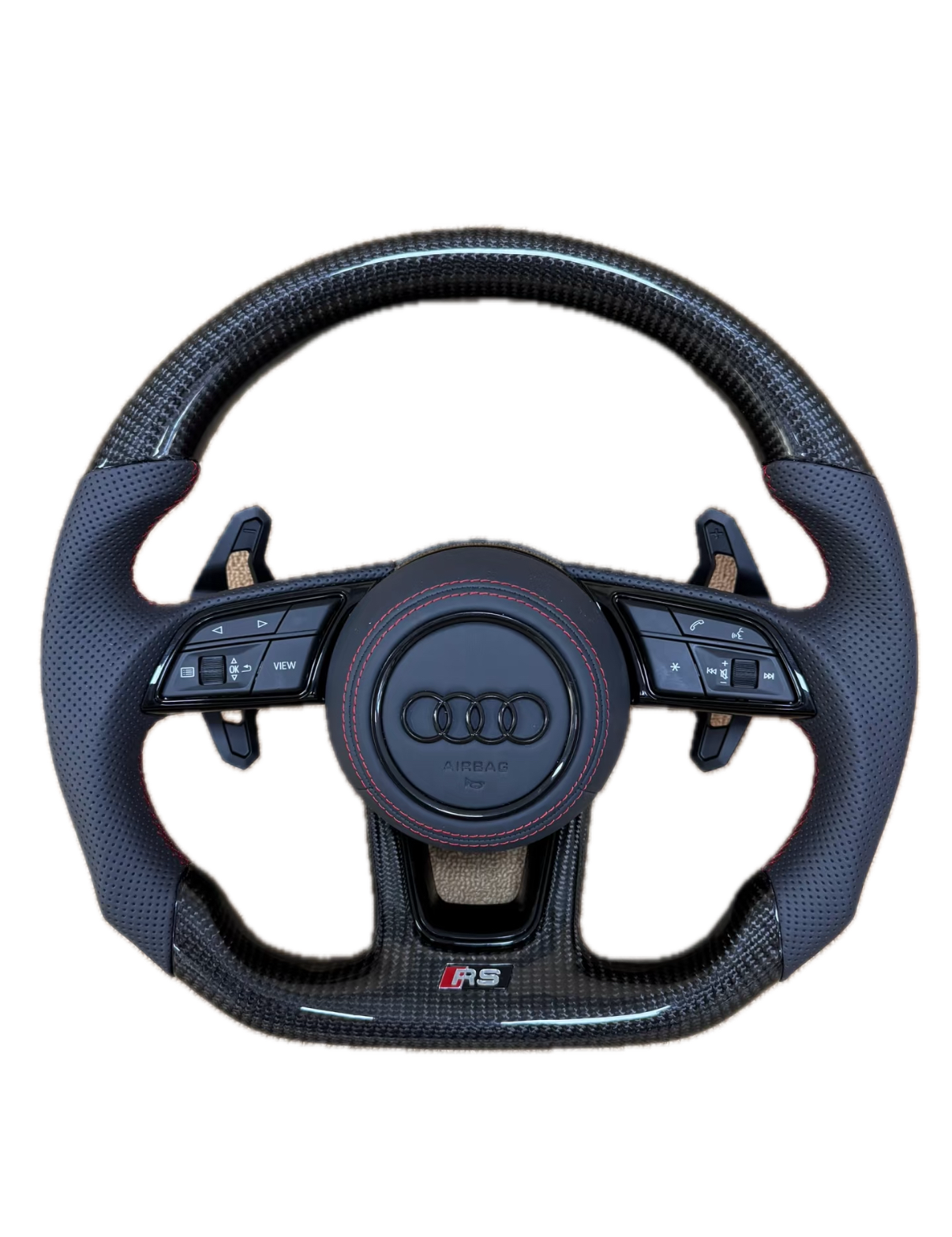 Audi A3/S3/RS3 8V 2014-2019 Carbon Fibre Steering Wheel