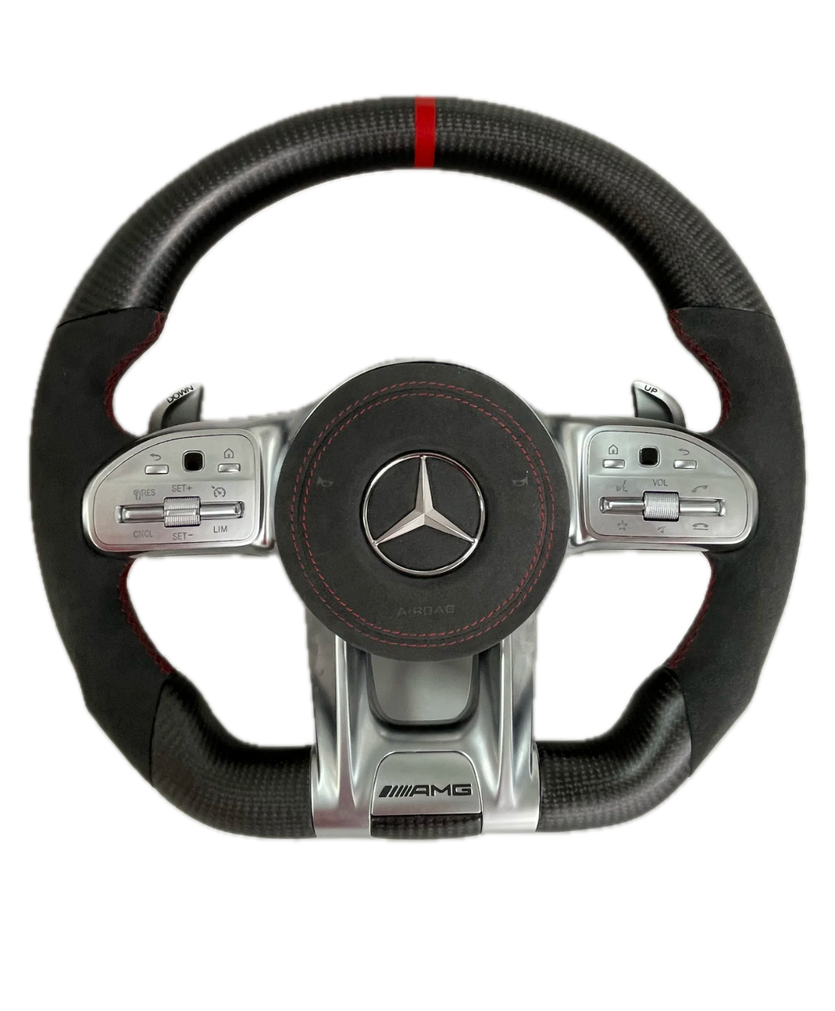 Mercedes AMG Carbon Fibre Steering Wheel