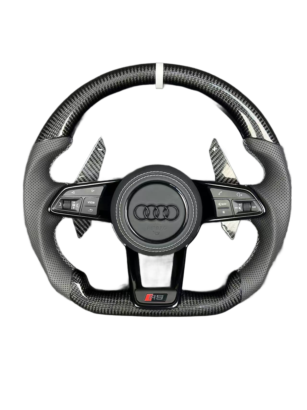 Audi Carbon Fibre Steering Wheel