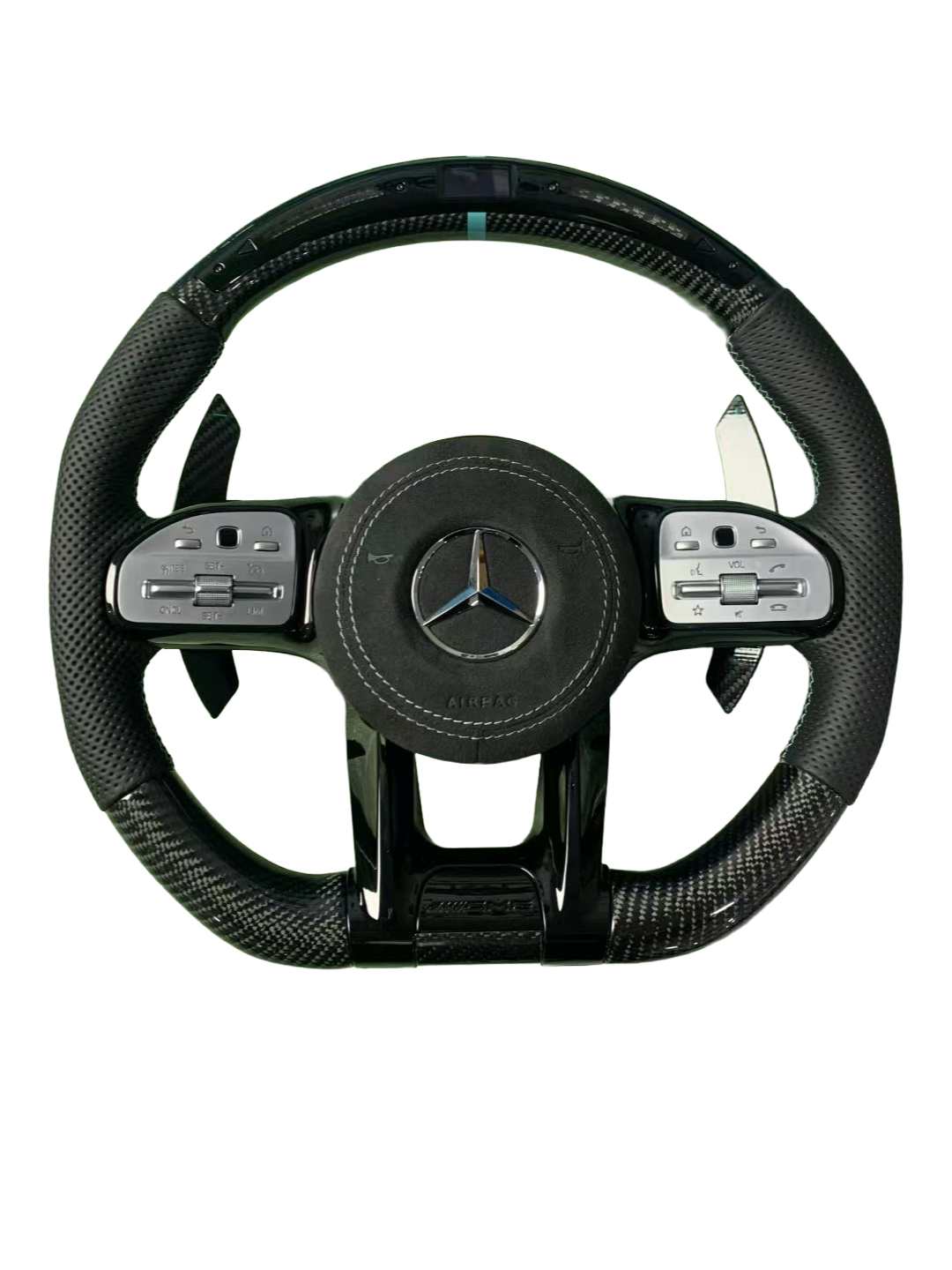 Mercedes AMG Carbon Fibre Steering Wheel