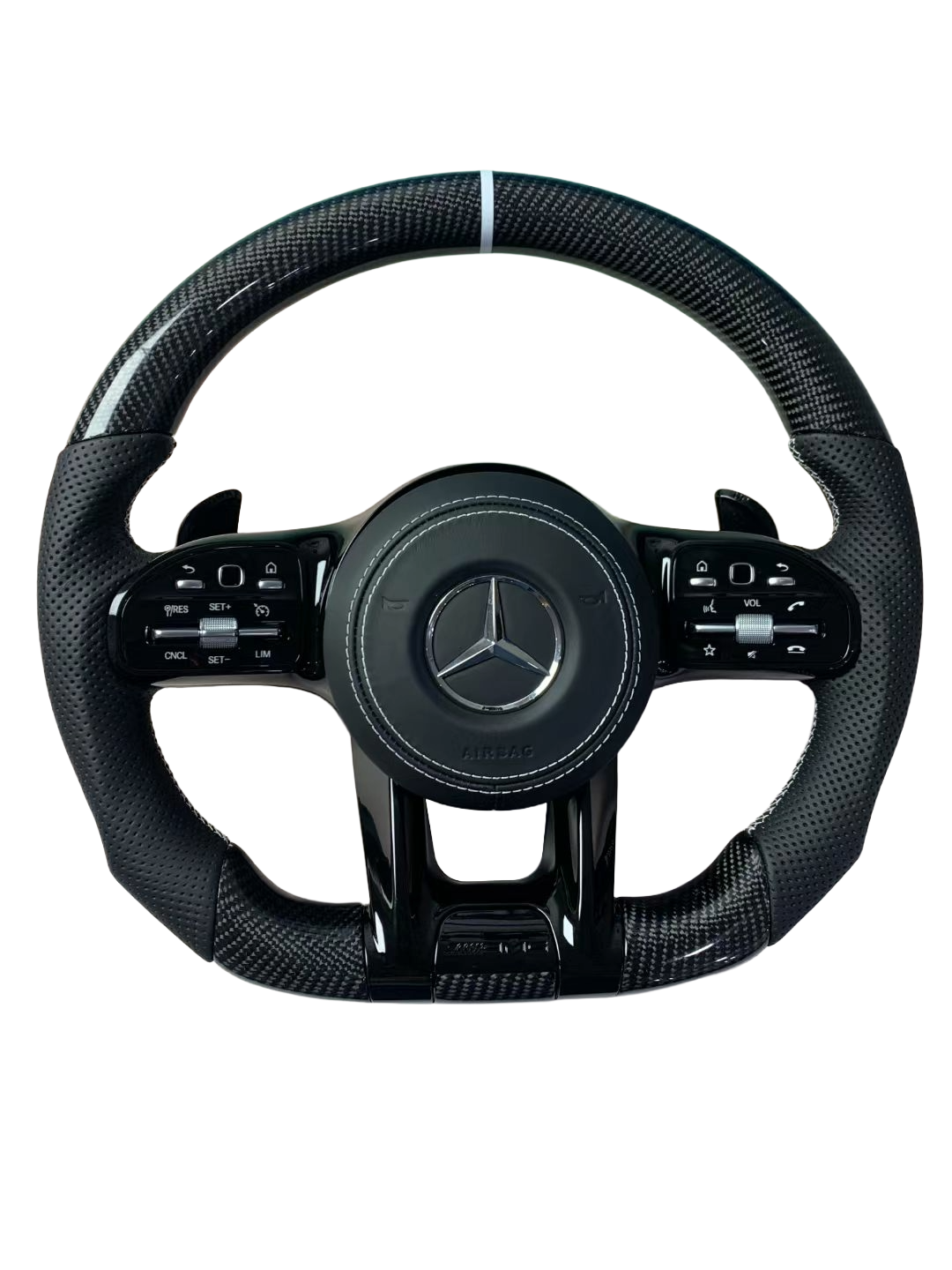 Mercedes AMG Carbon Fibre Steering Wheel